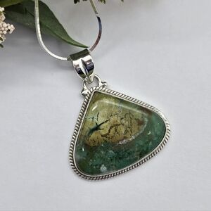 Rare Gem Silica Pendant